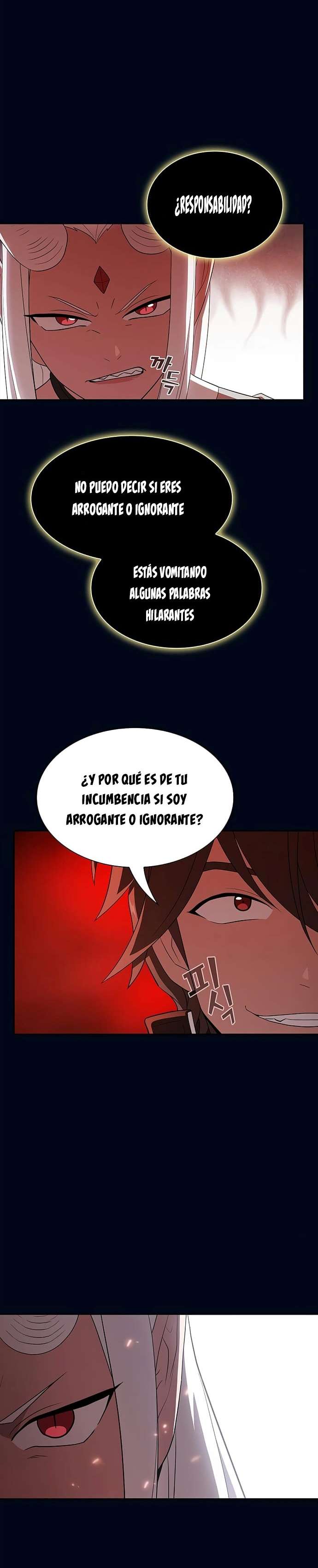 la torre del tutorial con el jugador avanzado Capitulo 40 página 21