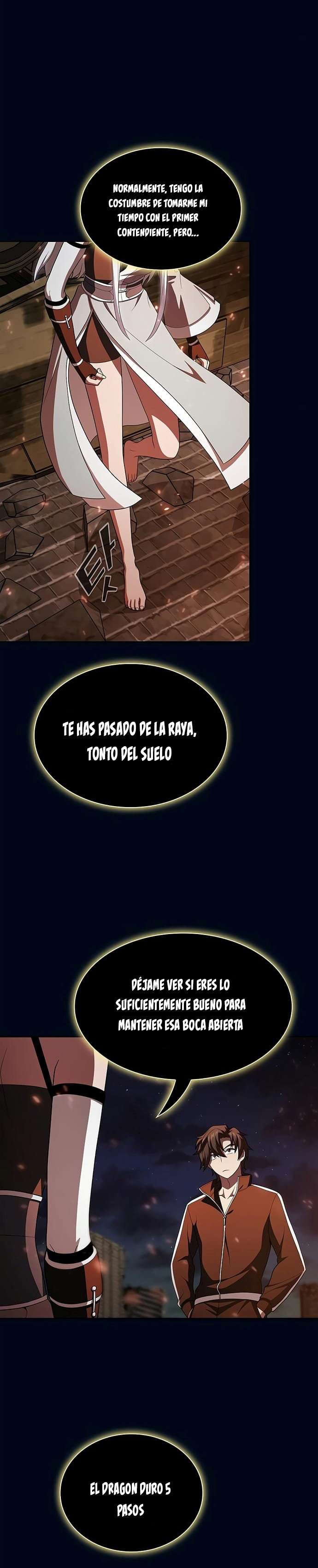 la torre del tutorial con el jugador avanzado Capitulo 40 página 22