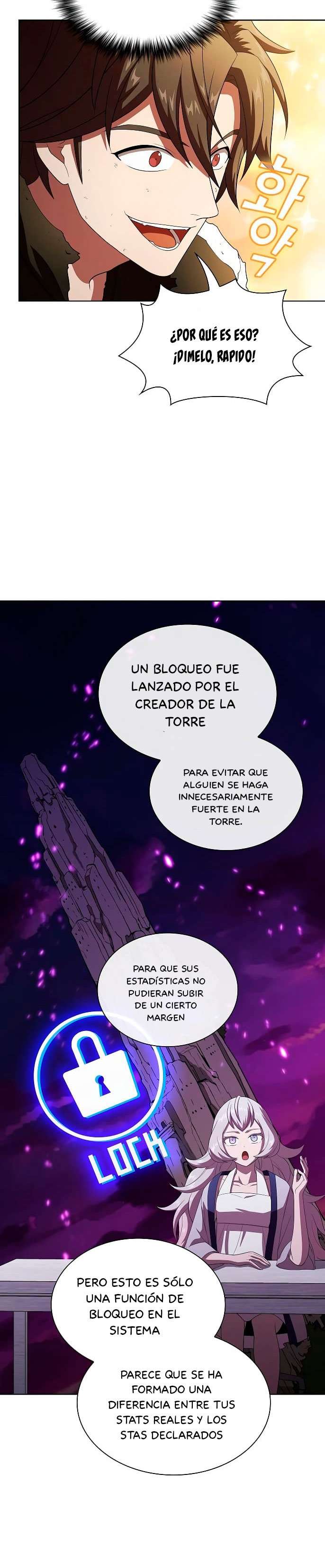 la torre del tutorial con el jugador avanzado Capitulo 42 página 17