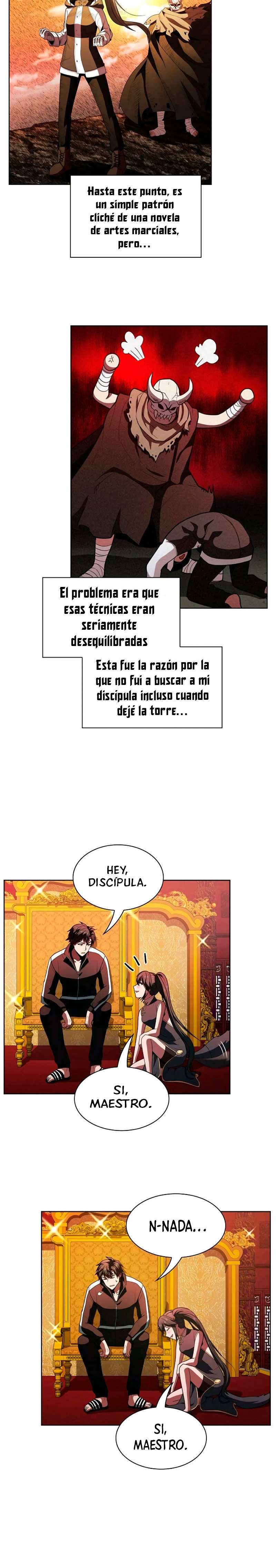 la torre del tutorial con el jugador avanzado Capitulo 48 página 13