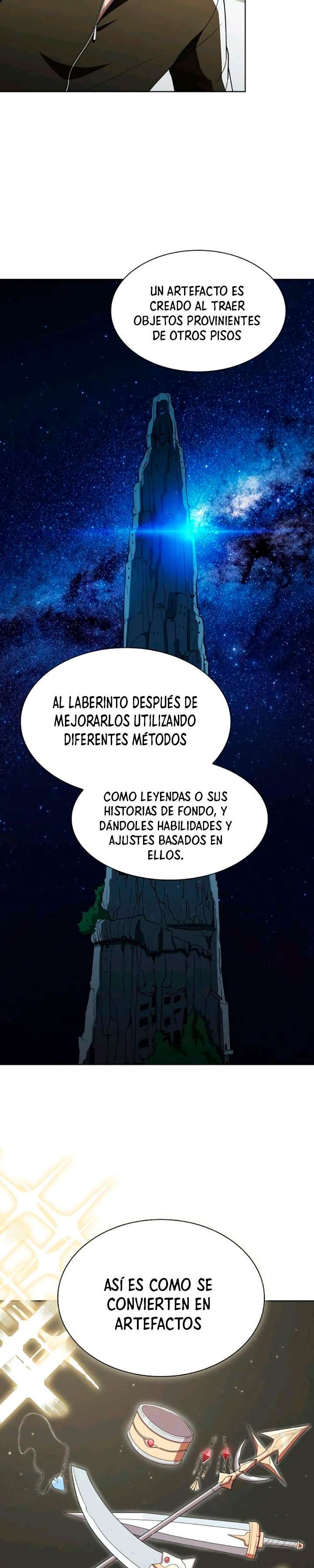 la torre del tutorial con el jugador avanzado Capitulo 49 página 3