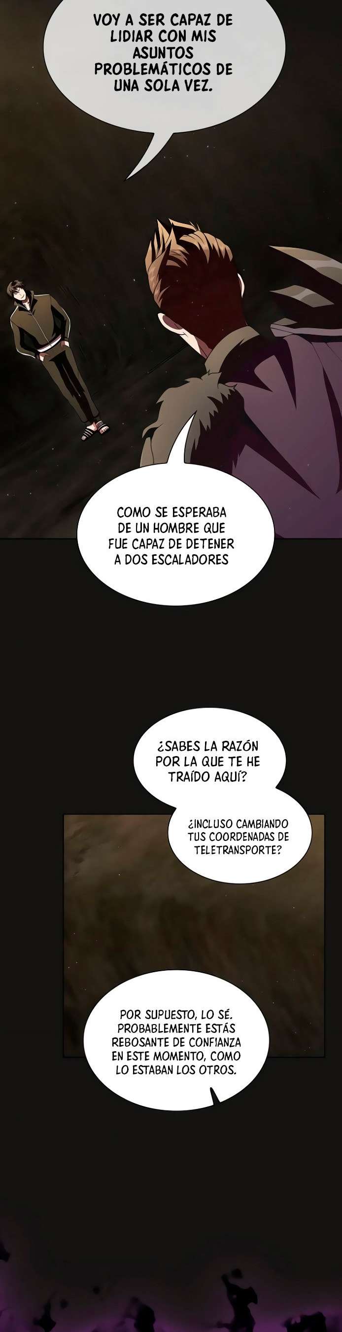 la torre del tutorial con el jugador avanzado Capitulo 50 página 20