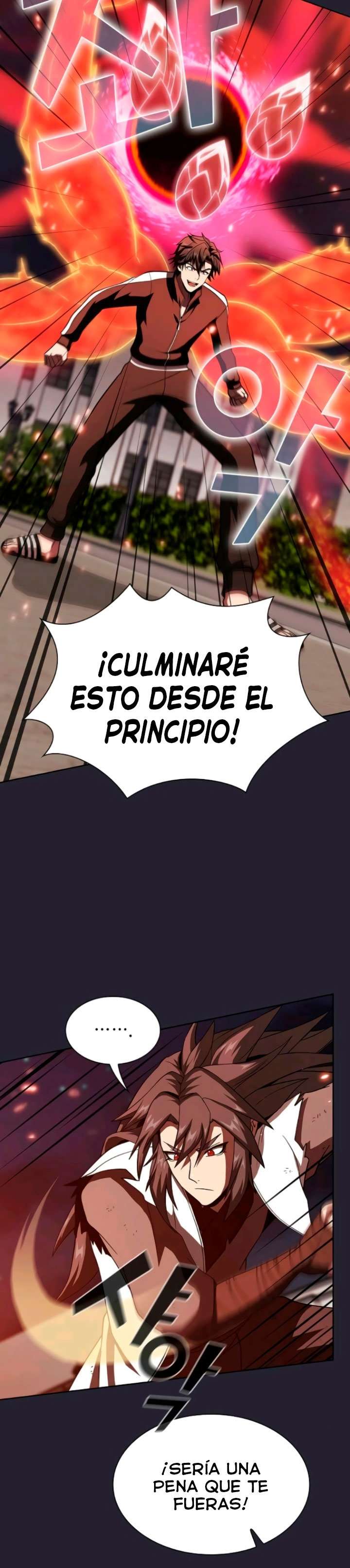 la torre del tutorial con el jugador avanzado Capitulo 58 página 16