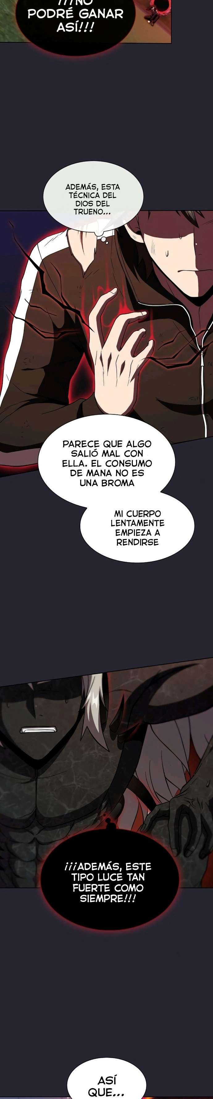 la torre del tutorial con el jugador avanzado Capitulo 60 página 16