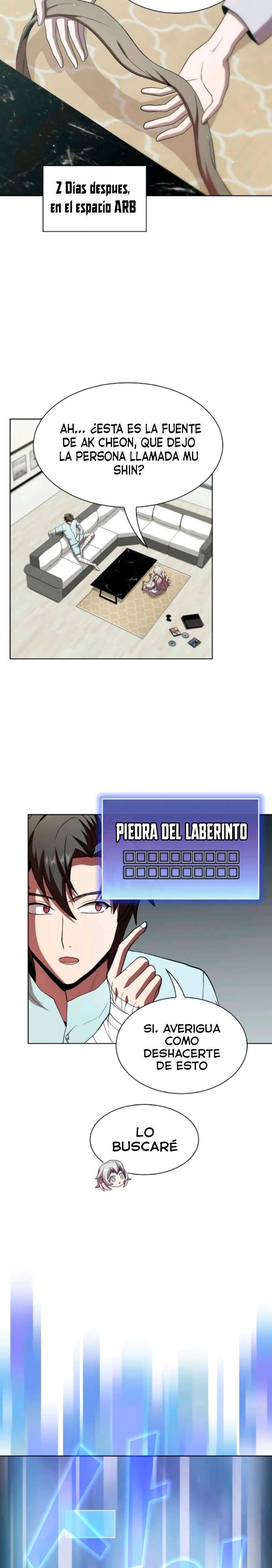 la torre del tutorial con el jugador avanzado Capitulo 61 página 12