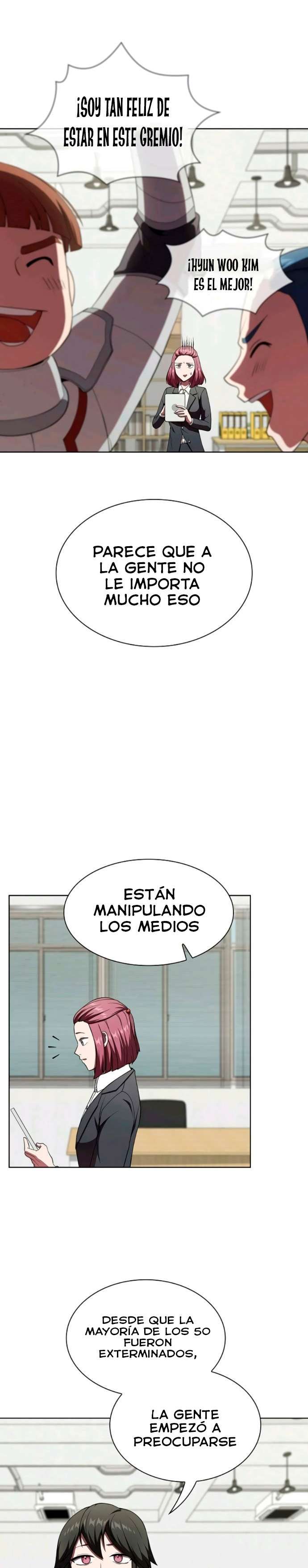 la torre del tutorial con el jugador avanzado Capitulo 61 página 5
