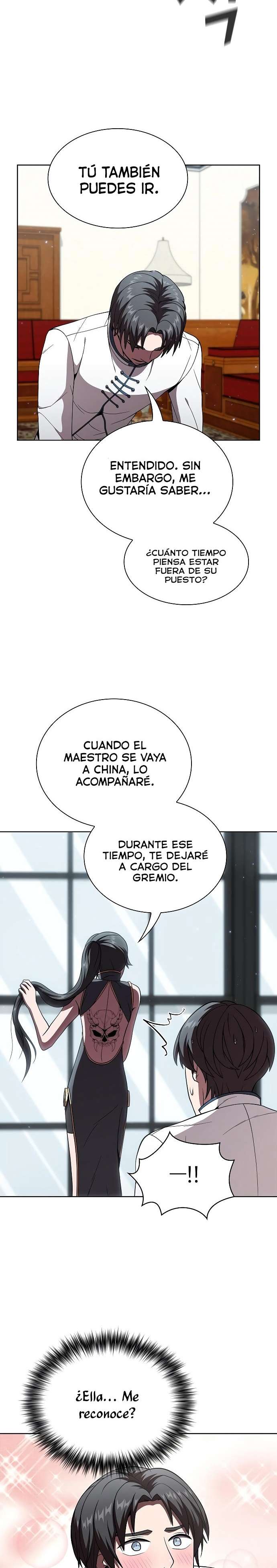 la torre del tutorial con el jugador avanzado Capitulo 62 página 21