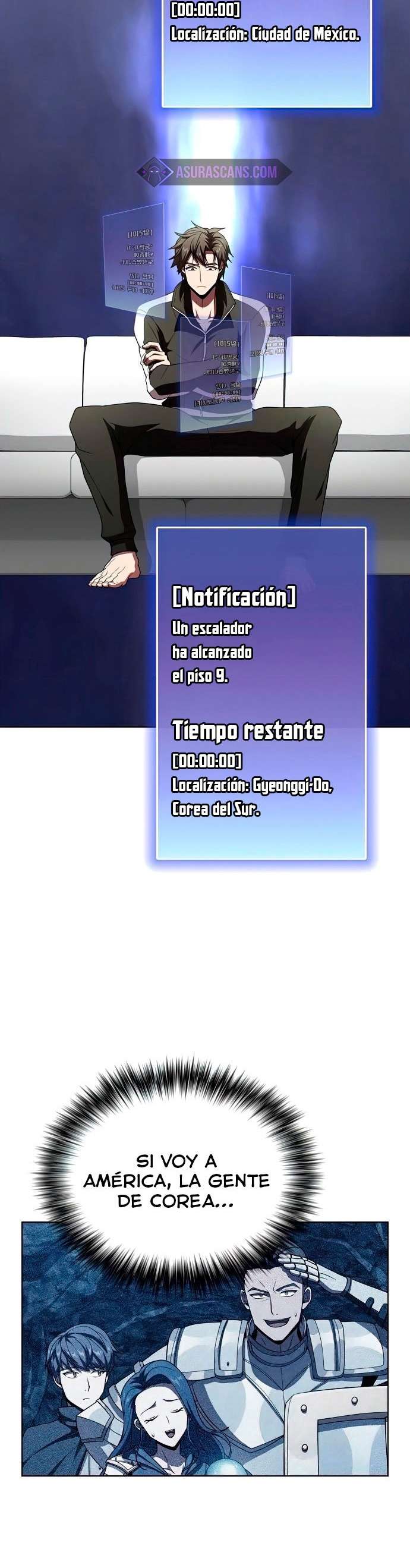 la torre del tutorial con el jugador avanzado Capitulo 72 página 7