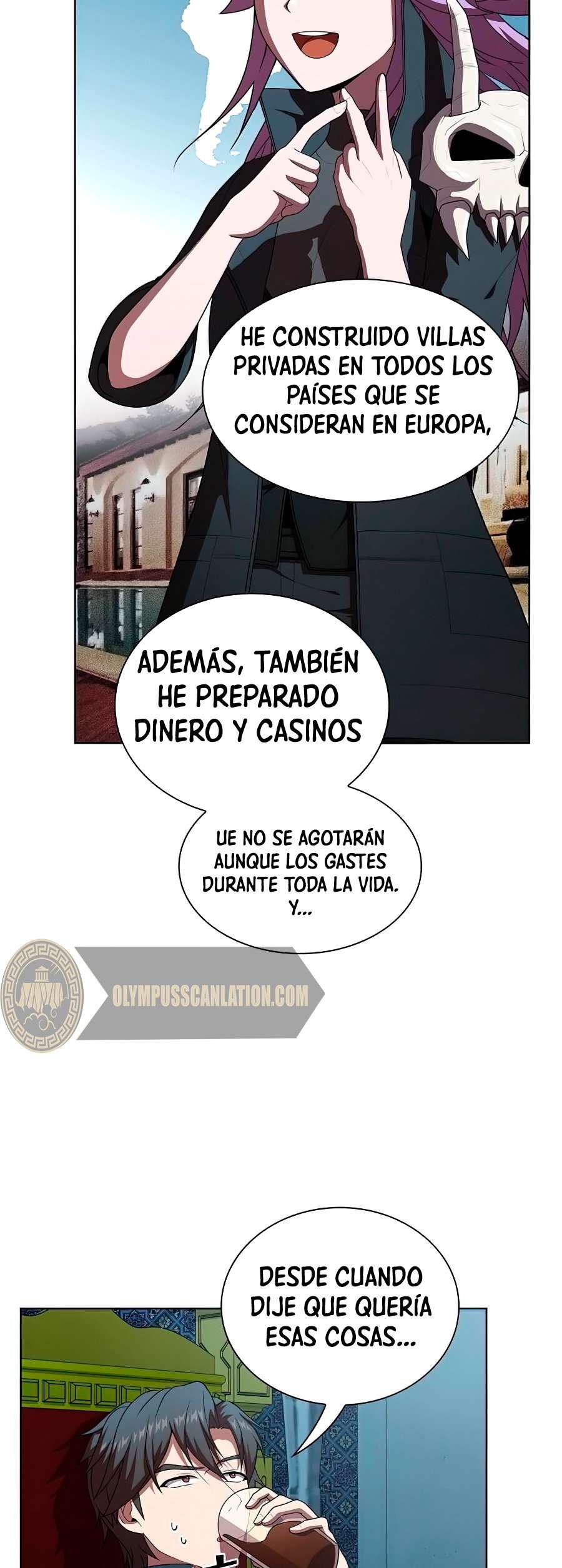 la torre del tutorial con el jugador avanzado Capitulo 77 página 53