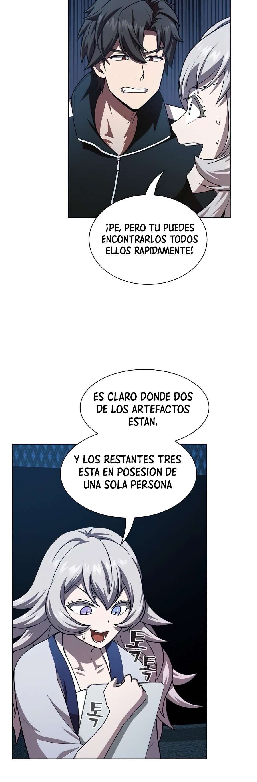 la torre del tutorial con el jugador avanzado Capitulo 79 página 31