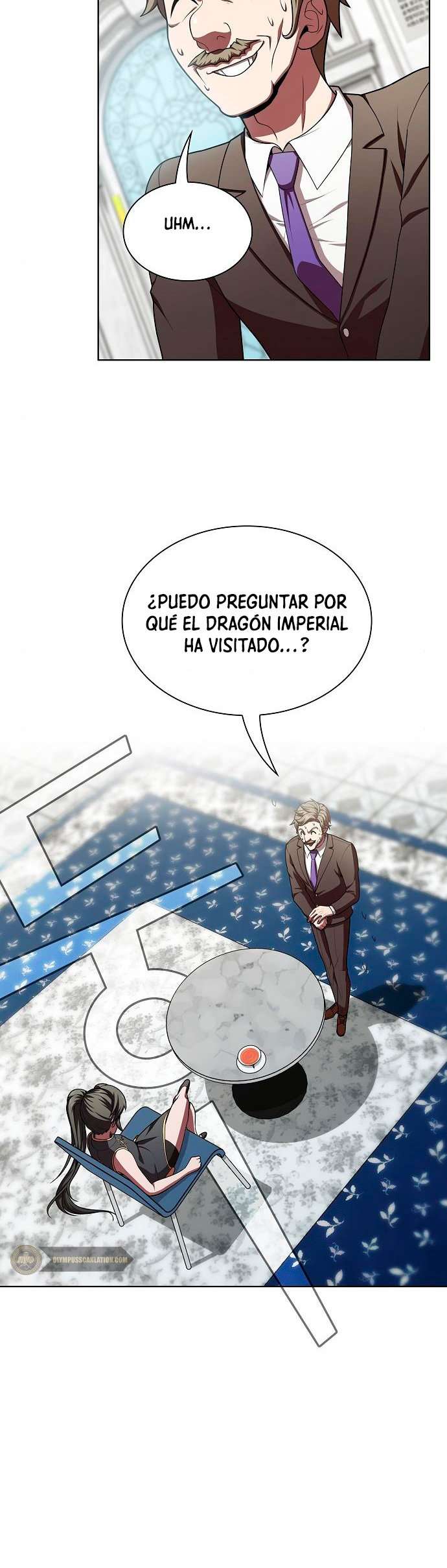 la torre del tutorial con el jugador avanzado Capitulo 80 página 14