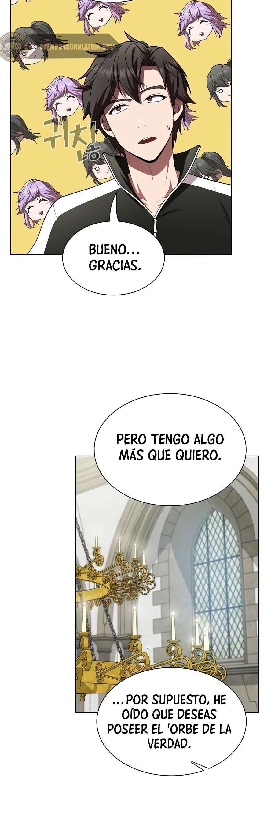 la torre del tutorial con el jugador avanzado Capitulo 81 página 49
