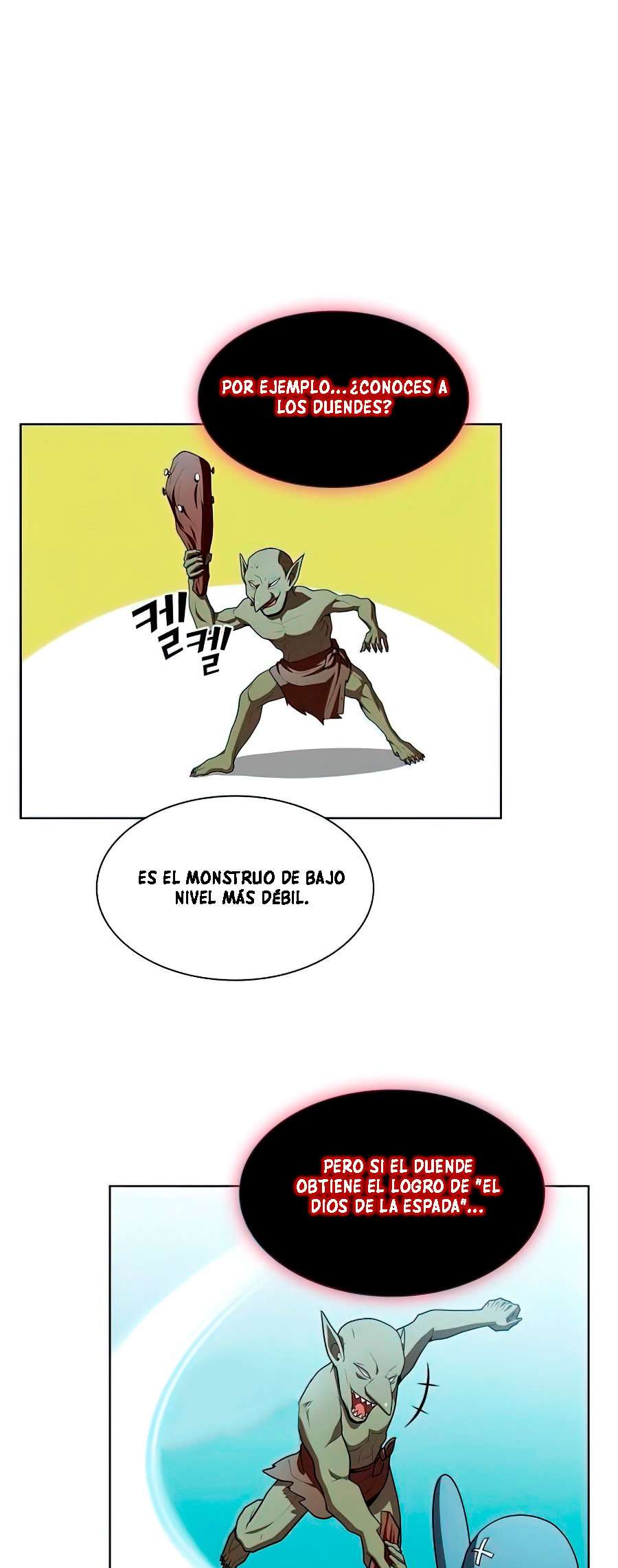 la torre del tutorial con el jugador avanzado Capitulo 83 página 32