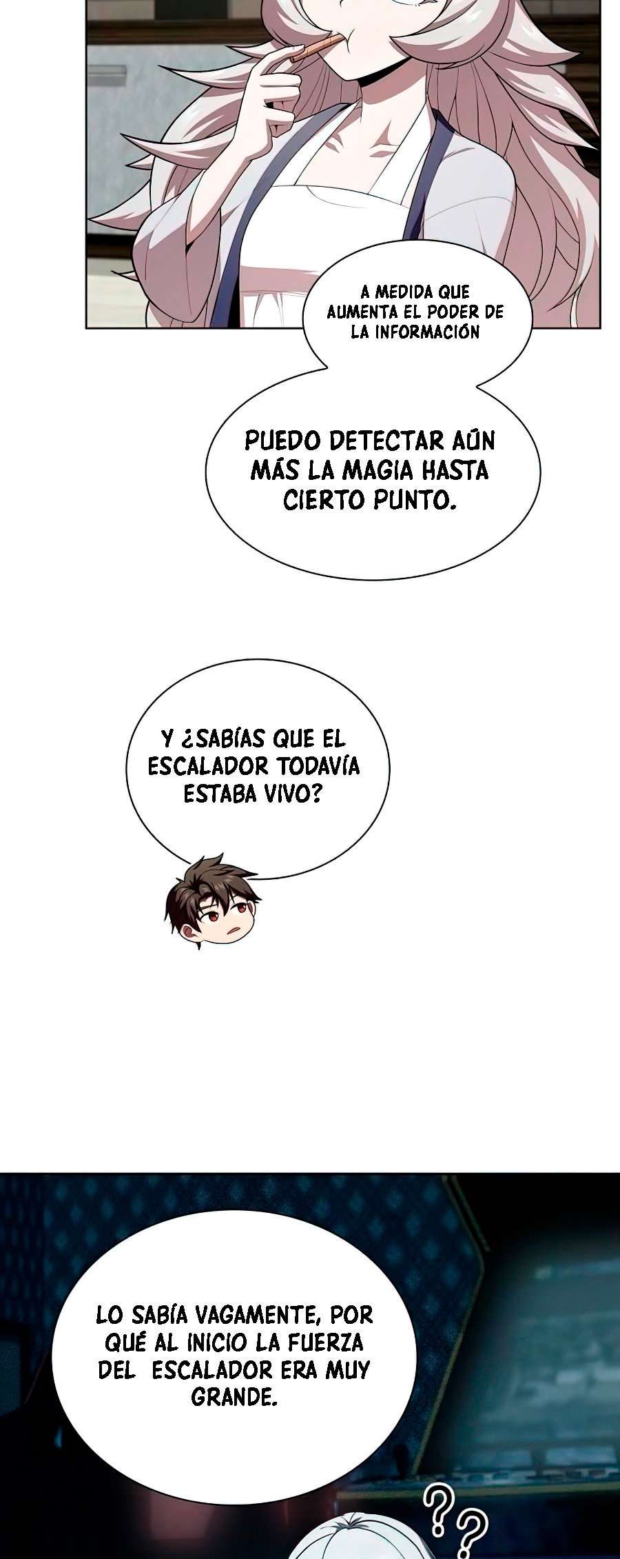 la torre del tutorial con el jugador avanzado Capitulo 83 página 55