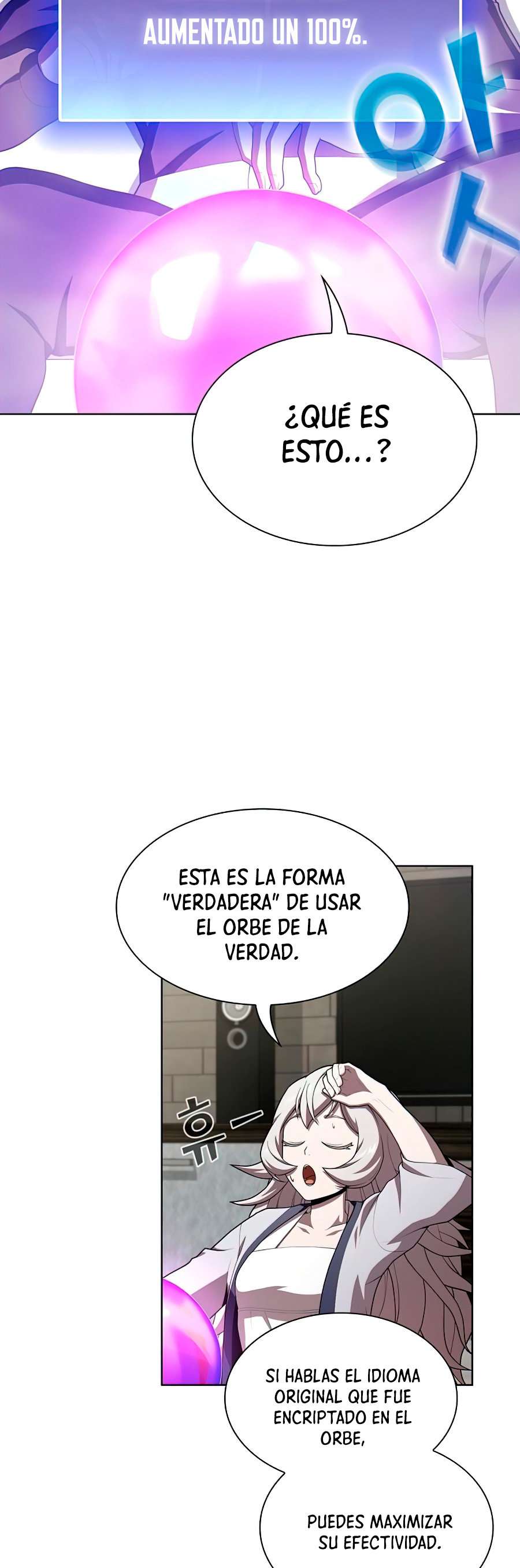 la torre del tutorial con el jugador avanzado Capitulo 85 página 30