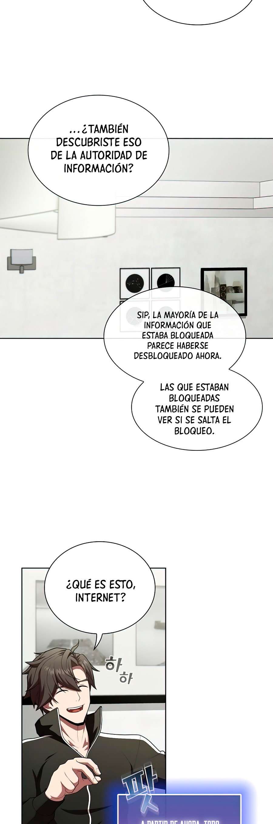 la torre del tutorial con el jugador avanzado Capitulo 85 página 31