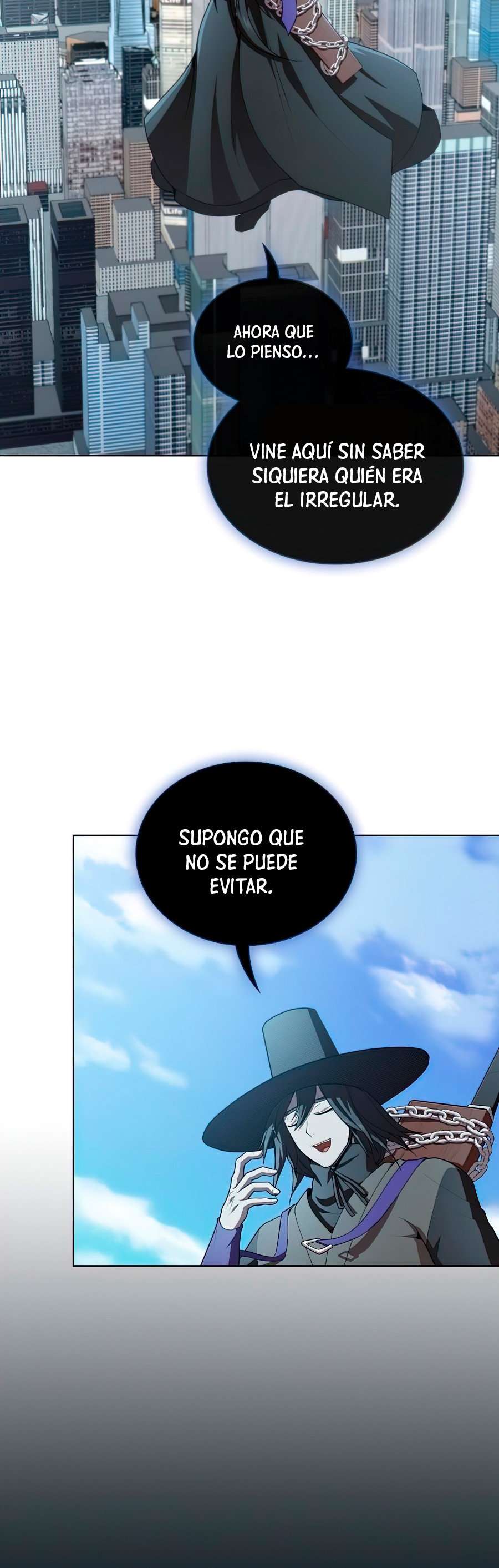la torre del tutorial con el jugador avanzado Capitulo 86 página 19
