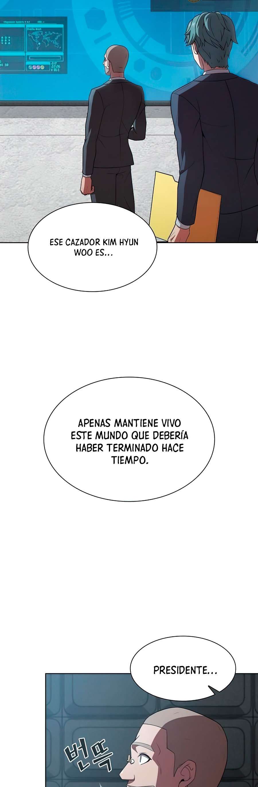 la torre del tutorial con el jugador avanzado Capitulo 86 página 34
