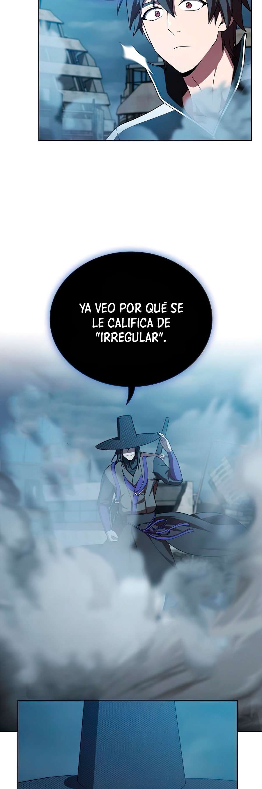 la torre del tutorial con el jugador avanzado Capitulo 86 página 54
