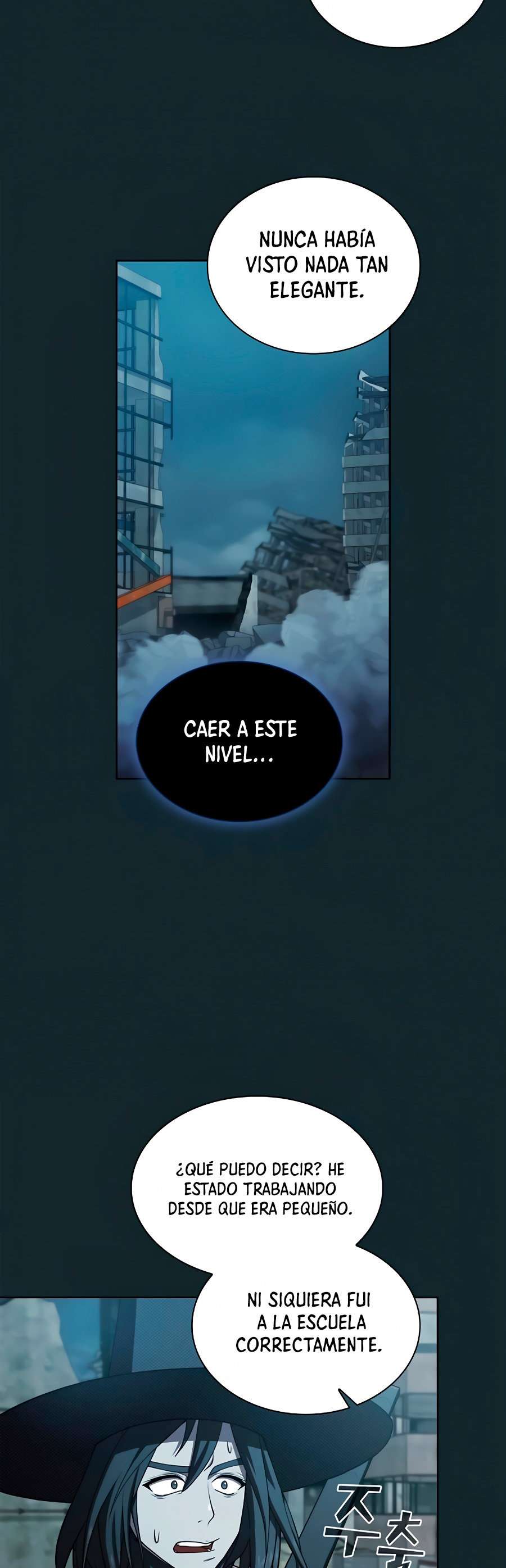 la torre del tutorial con el jugador avanzado Capitulo 87 página 8