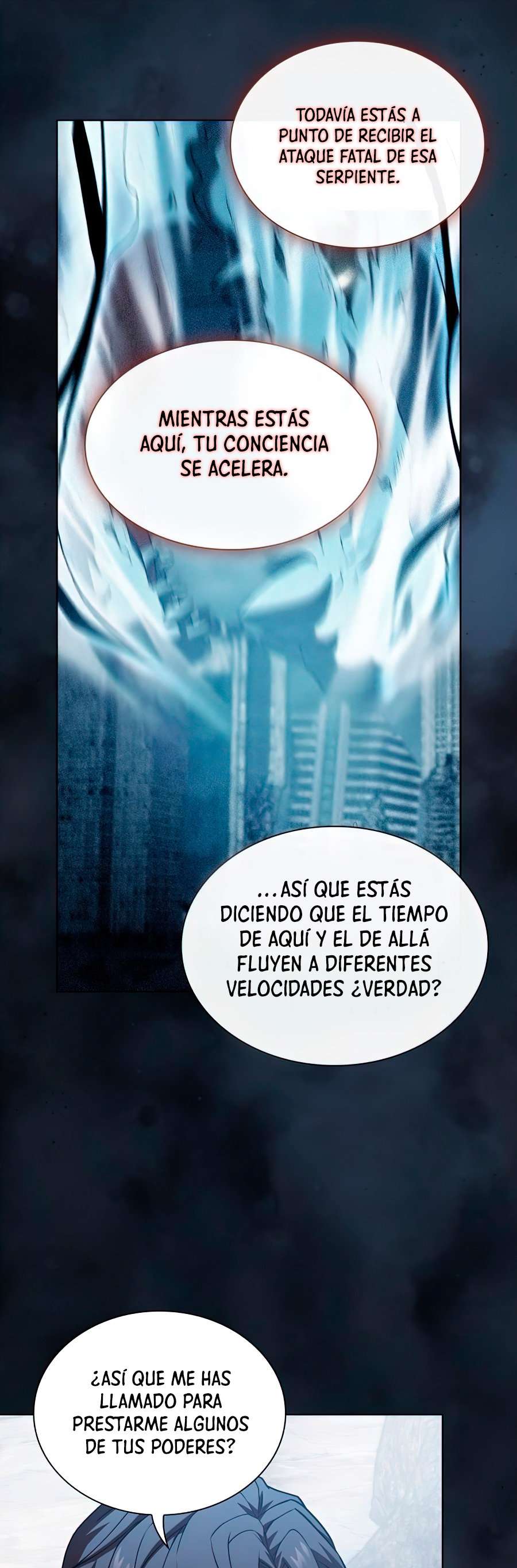 la torre del tutorial con el jugador avanzado Capitulo 88 página 37