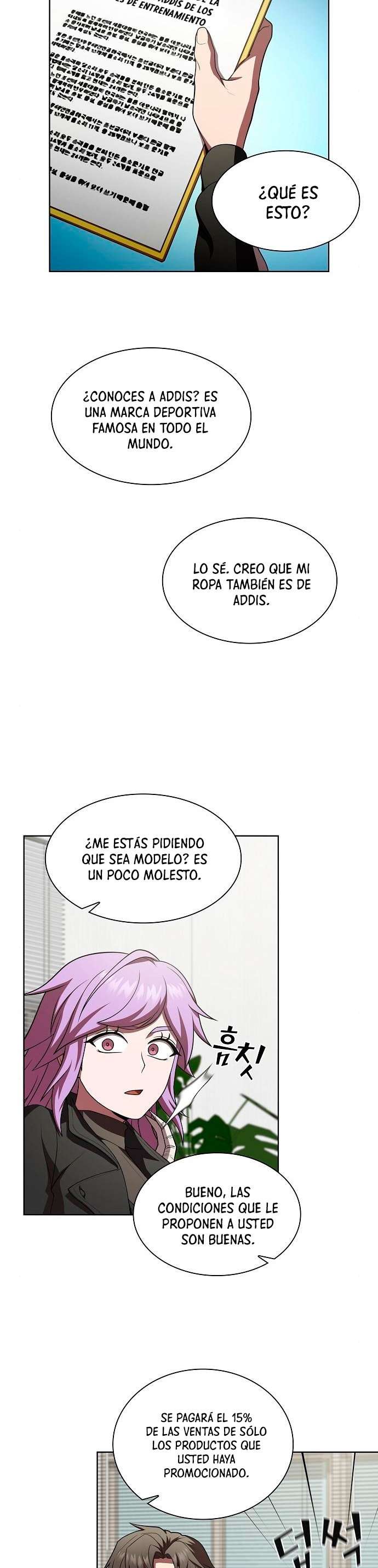 la torre del tutorial con el jugador avanzado Capitulo 90 página 32