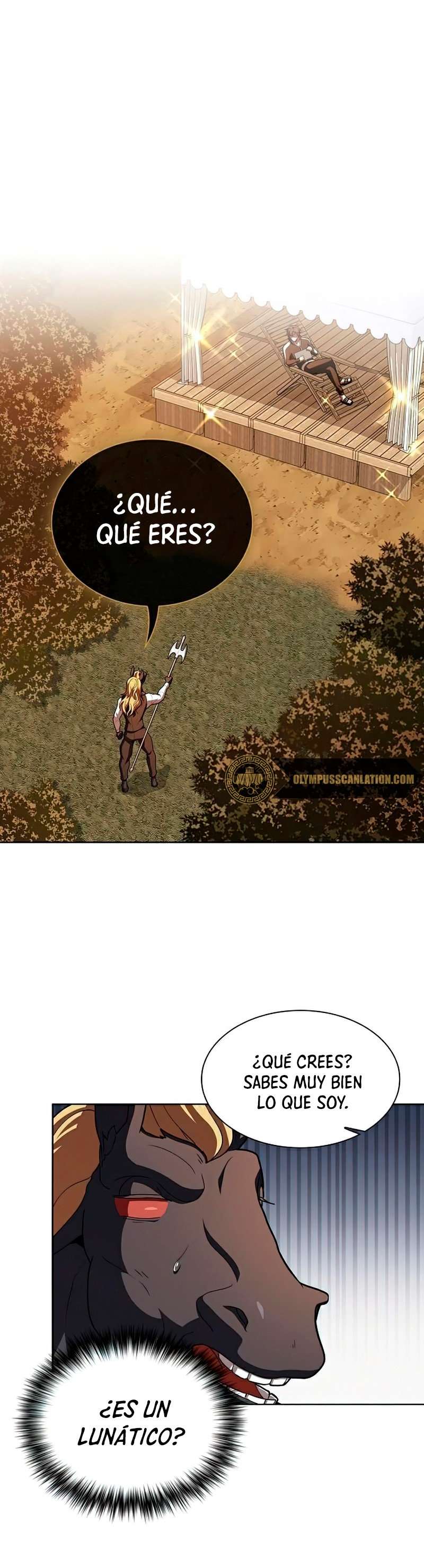 la torre del tutorial con el jugador avanzado Capitulo 94 página 3