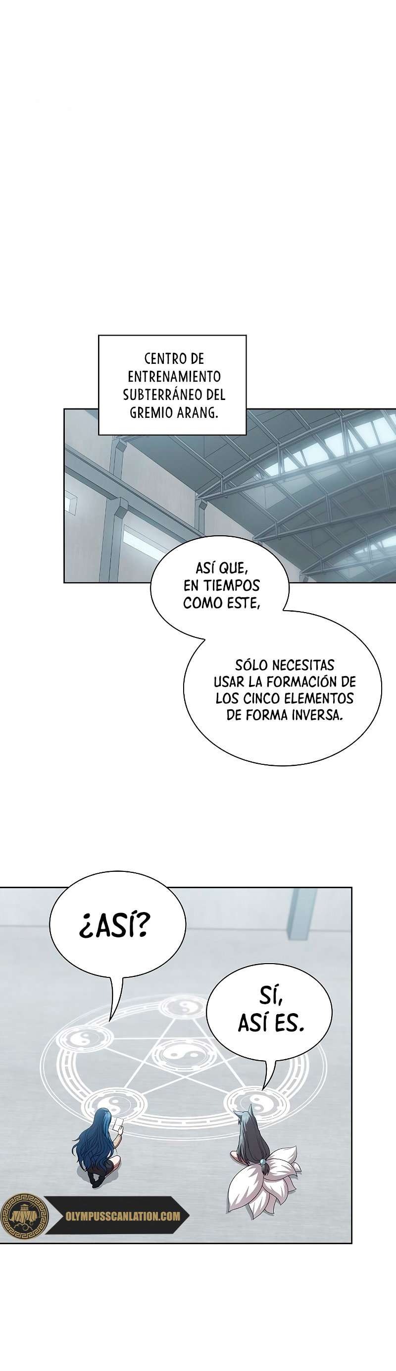la torre del tutorial con el jugador avanzado Capitulo 98 página 31
