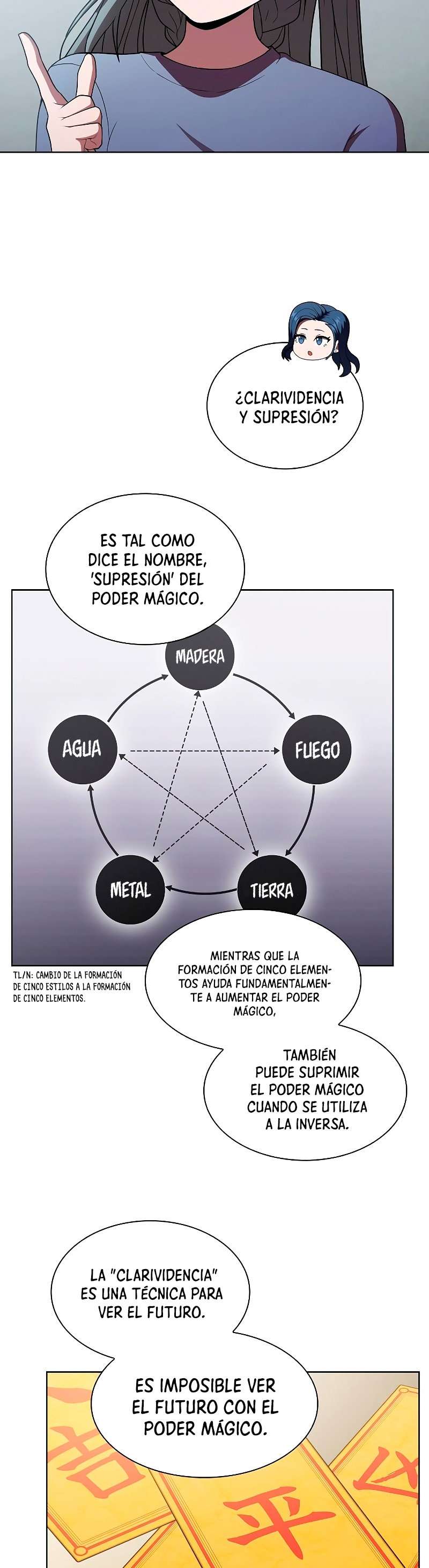 la torre del tutorial con el jugador avanzado Capitulo 98 página 33
