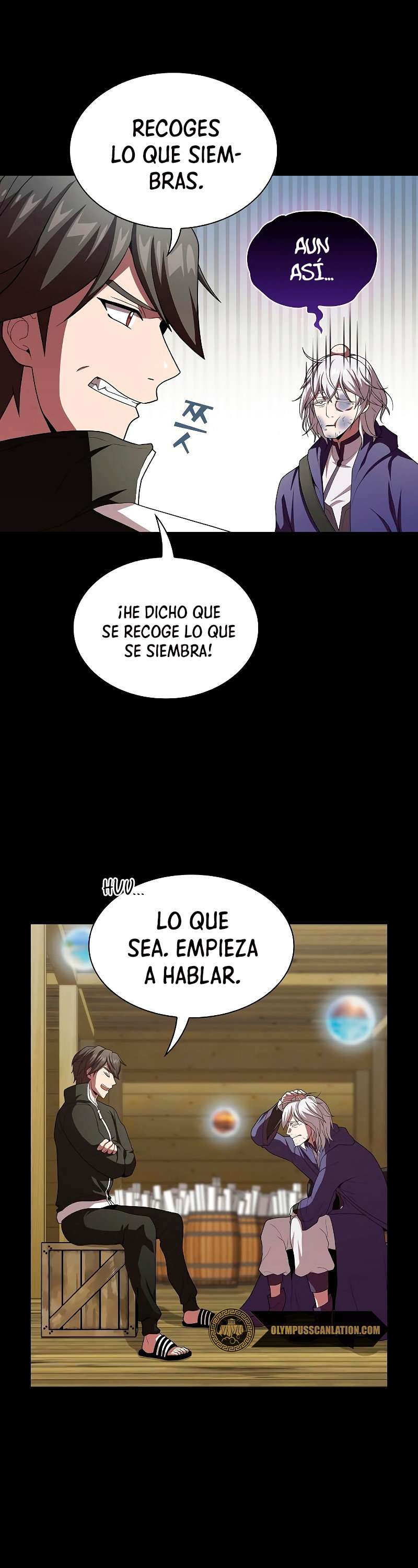 la torre del tutorial con el jugador avanzado Capitulo 99 página 10