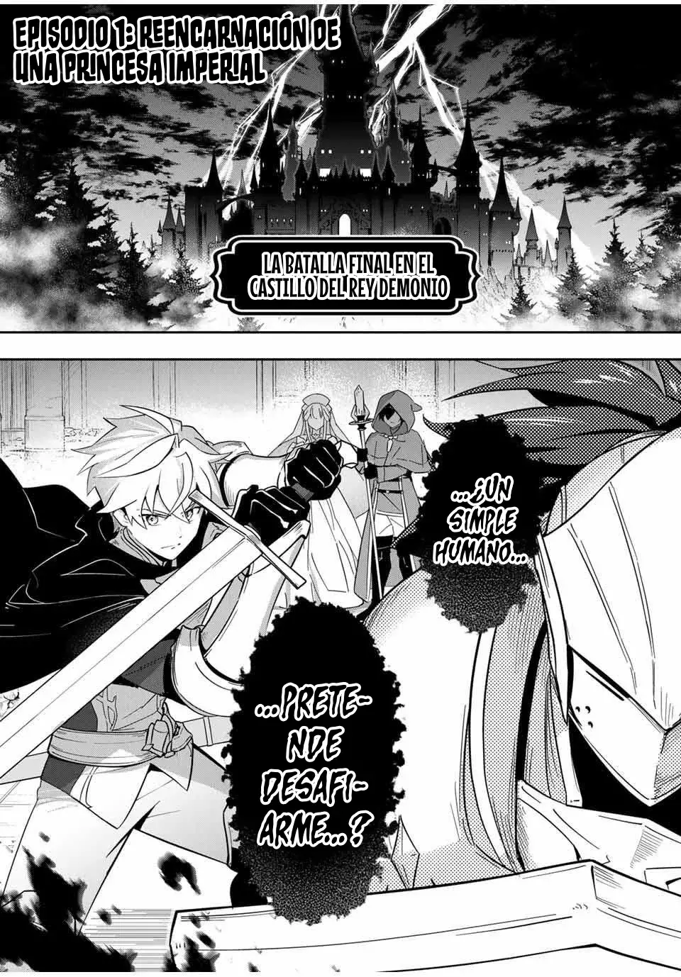 KOUJO TENSEI ~DENSETSU NO DAIMADOUSHI (♂), HIME KISHI TO NARITE DENSETSU NO REIJOU KISHIDAN WO TSUKURI MUSOU SURU Capitulo 1 página 3