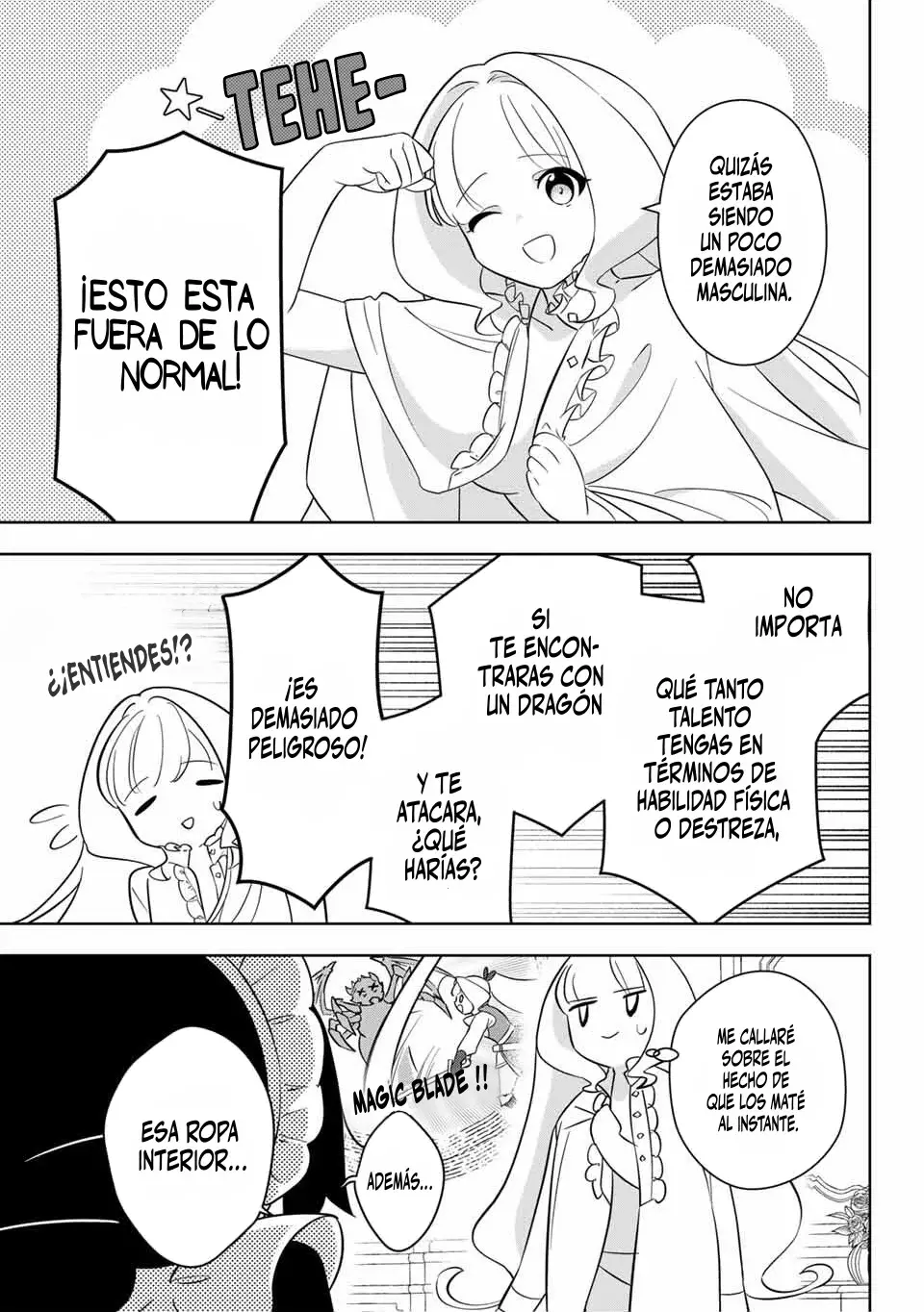 KOUJO TENSEI ~DENSETSU NO DAIMADOUSHI (♂), HIME KISHI TO NARITE DENSETSU NO REIJOU KISHIDAN WO TSUKURI MUSOU SURU Capitulo 2 página 24