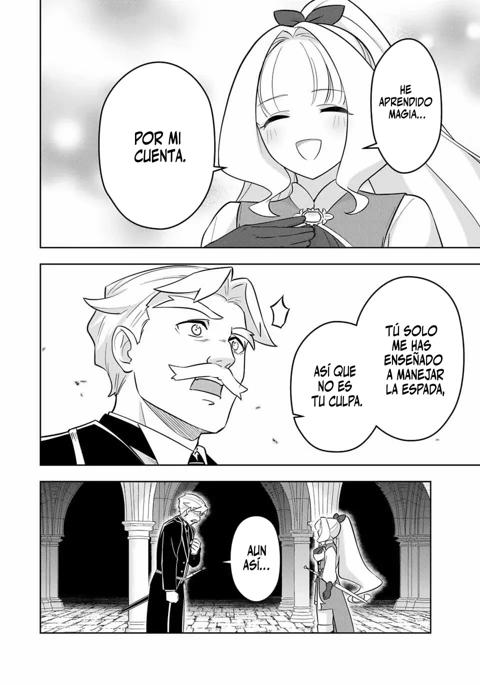 KOUJO TENSEI ~DENSETSU NO DAIMADOUSHI (♂), HIME KISHI TO NARITE DENSETSU NO REIJOU KISHIDAN WO TSUKURI MUSOU SURU Capitulo 2 página 9
