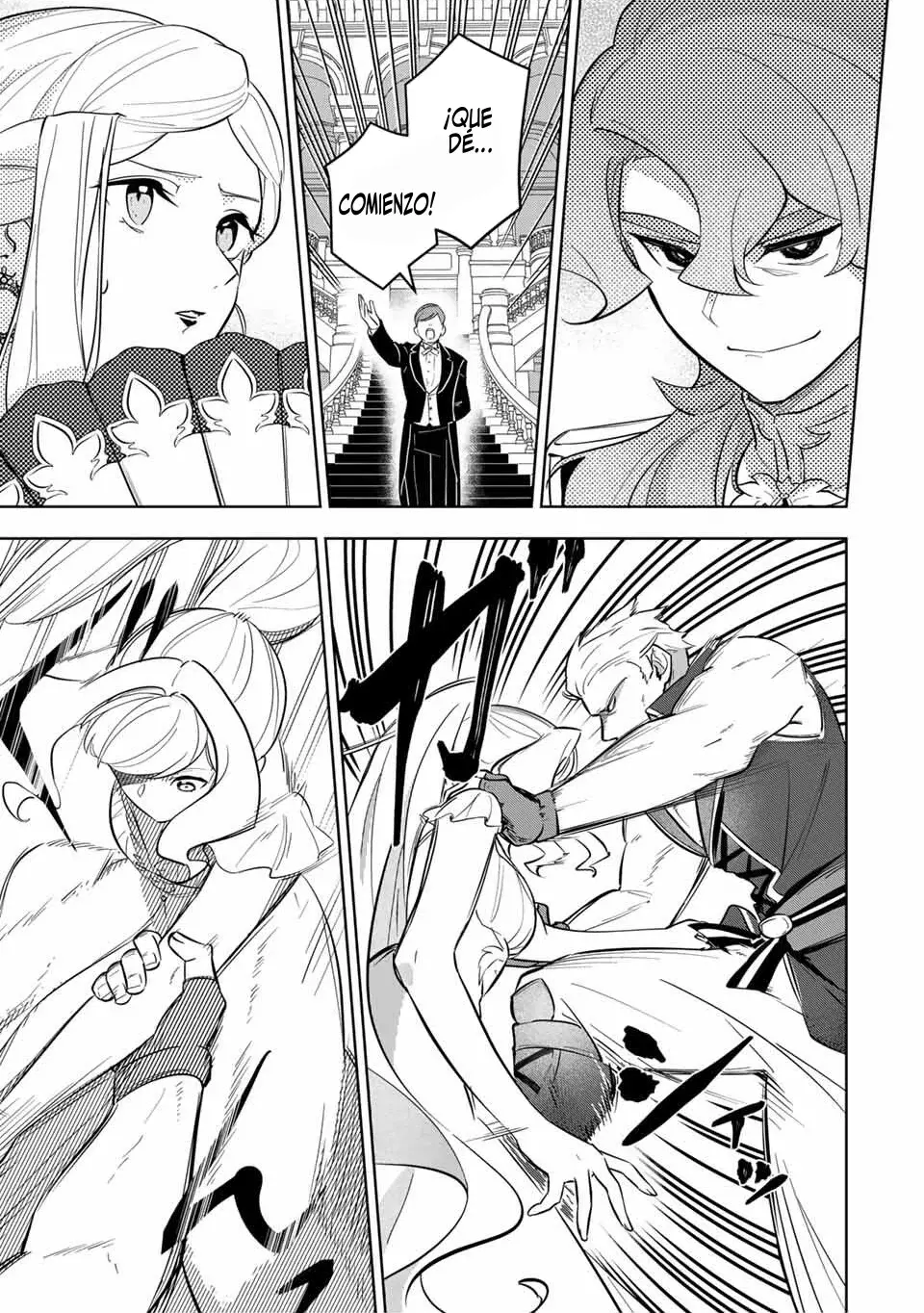 KOUJO TENSEI ~DENSETSU NO DAIMADOUSHI (♂), HIME KISHI TO NARITE DENSETSU NO REIJOU KISHIDAN WO TSUKURI MUSOU SURU Capitulo 4 página 15