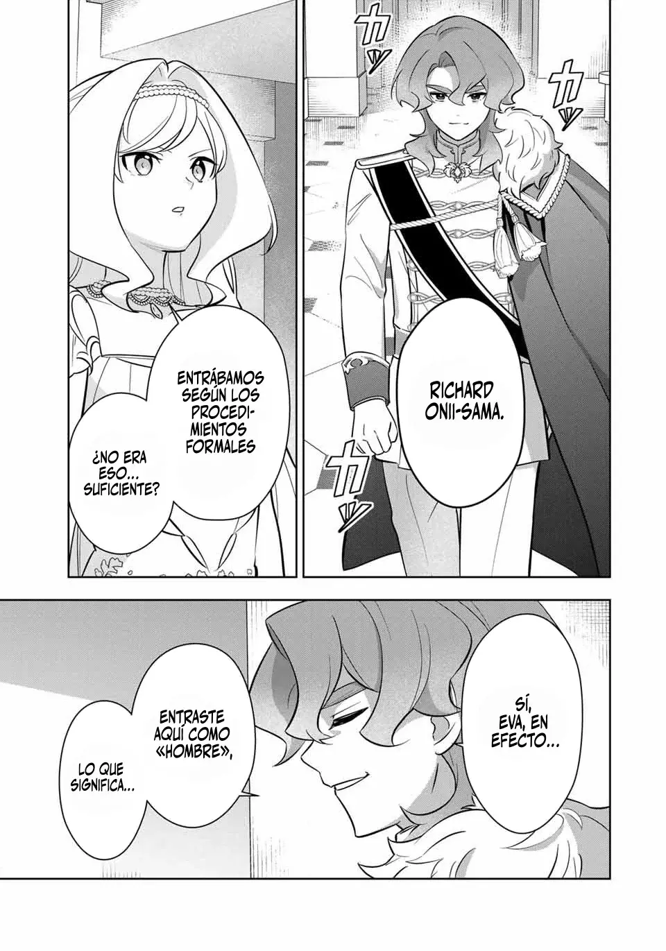 KOUJO TENSEI ~DENSETSU NO DAIMADOUSHI (♂), HIME KISHI TO NARITE DENSETSU NO REIJOU KISHIDAN WO TSUKURI MUSOU SURU Capitulo 4 página 5