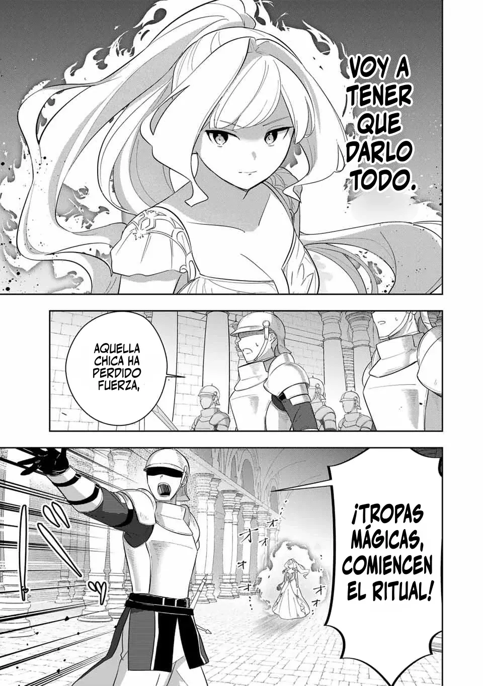 KOUJO TENSEI ~DENSETSU NO DAIMADOUSHI (♂), HIME KISHI TO NARITE DENSETSU NO REIJOU KISHIDAN WO TSUKURI MUSOU SURU Capitulo 6 página 5