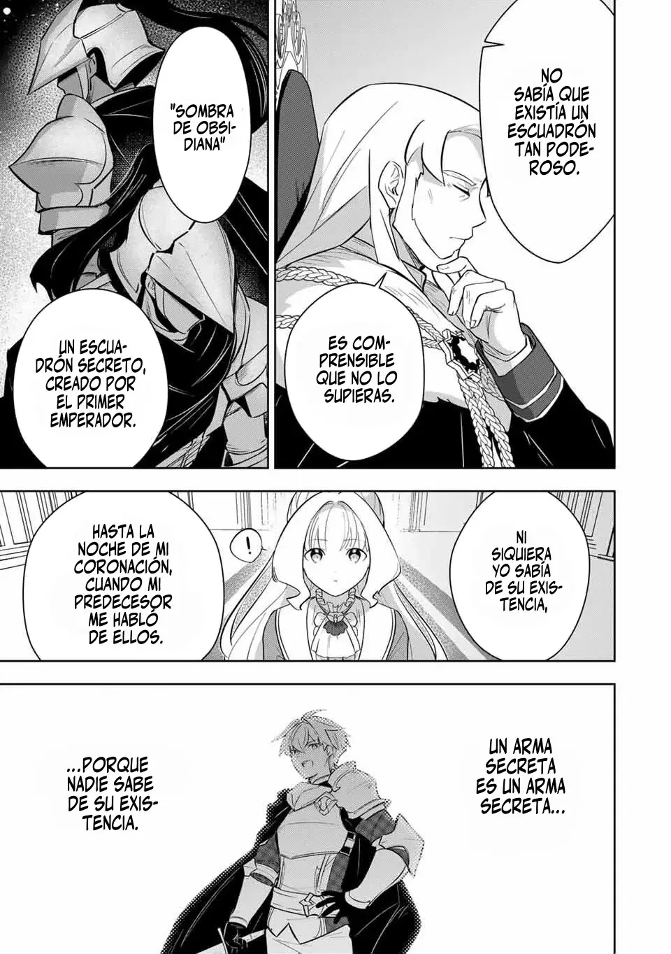 KOUJO TENSEI ~DENSETSU NO DAIMADOUSHI (♂), HIME KISHI TO NARITE DENSETSU NO REIJOU KISHIDAN WO TSUKURI MUSOU SURU Capitulo 8 página 11