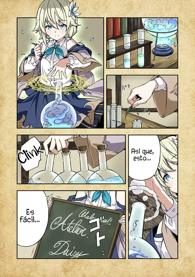 Outo no Hazure no Renkinjutsushi: Hazure Shokugyou datta node, Nonbiri Omise Keieishimasu Capitulo 1 página 3