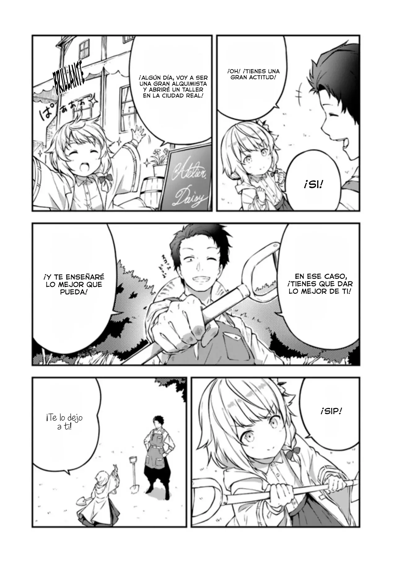 Outo no Hazure no Renkinjutsushi: Hazure Shokugyou datta node, Nonbiri Omise Keieishimasu Capitulo 3 página 5
