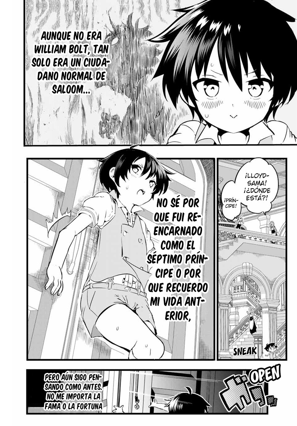 Tensei Shitara dai Nana Ouji dattanode, Kimamani Majutsu o Kiwamemasu Capitulo 1: Fui reencarnado como el séptimo príncipe página 14