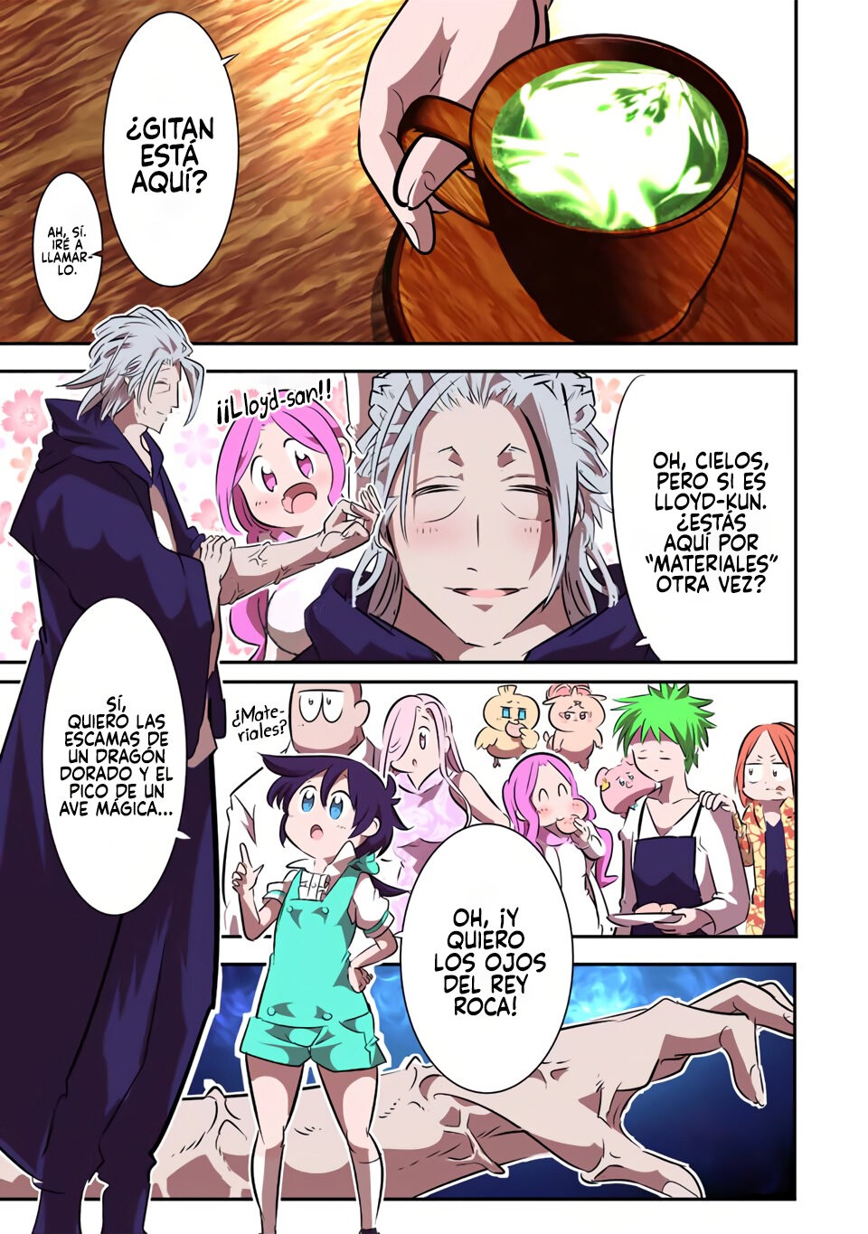 Tensei Shitara dai Nana Ouji dattanode, Kimamani Majutsu o Kiwamemasu Capitulo 100: El tercer príncipe, Zeroph de Saloom página 11