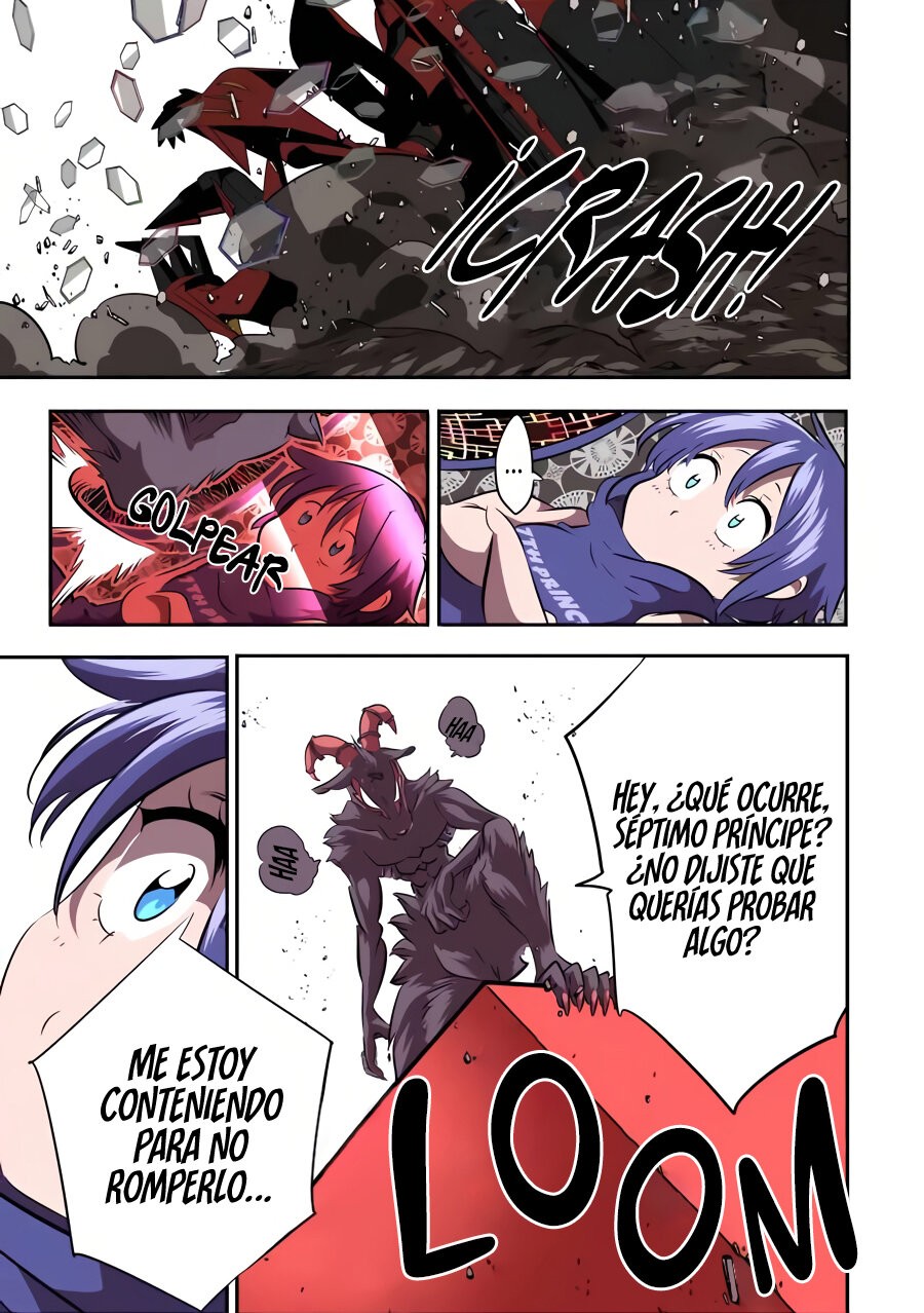Tensei Shitara dai Nana Ouji dattanode, Kimamani Majutsu o Kiwamemasu Capitulo 104: Grimo vs. Di-Guardia (Lloyd) página 12