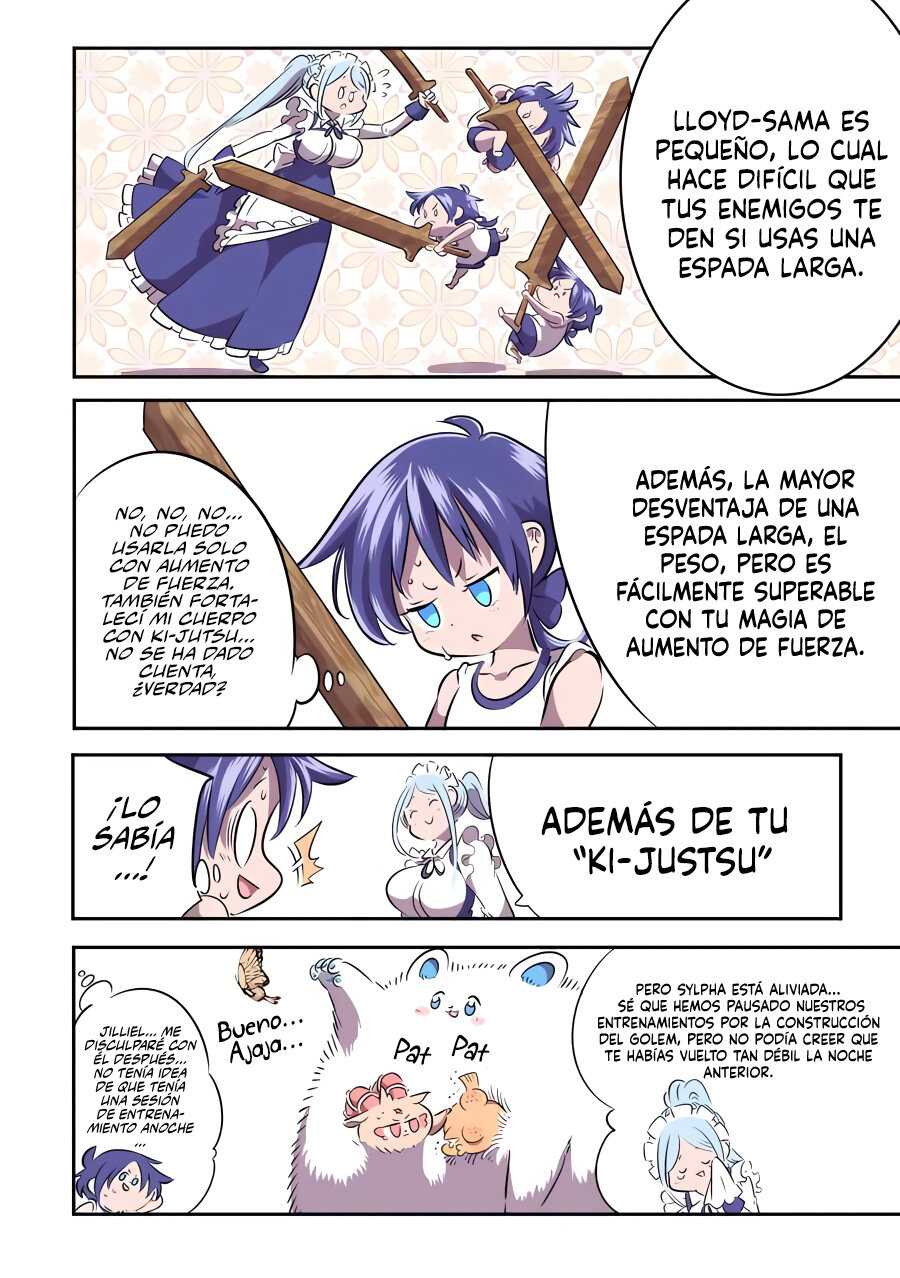 Tensei Shitara dai Nana Ouji dattanode, Kimamani Majutsu o Kiwamemasu Capitulo 104: Grimo vs. Di-Guardia (Lloyd) página 19