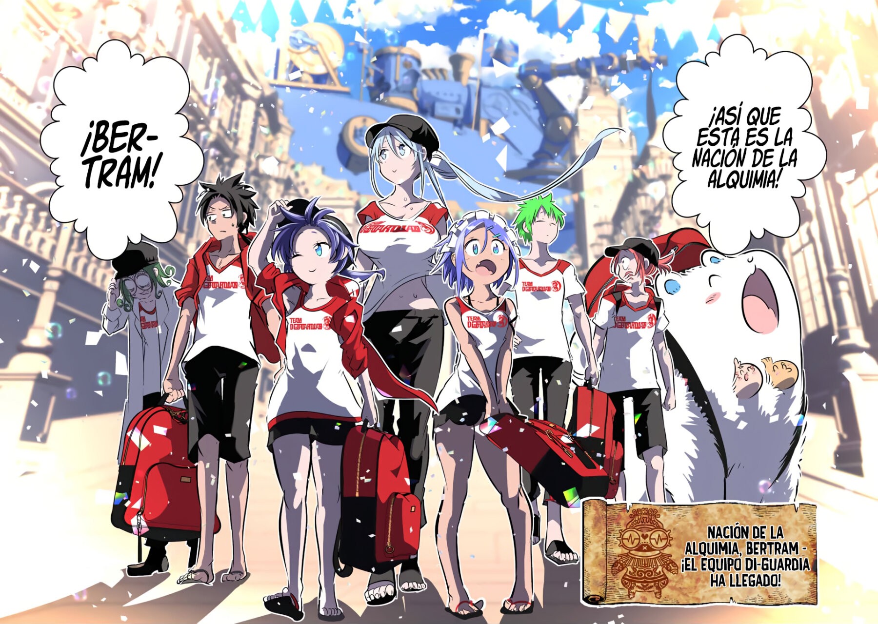 Tensei Shitara dai Nana Ouji dattanode, Kimamani Majutsu o Kiwamemasu Capitulo 105: La nación de la Alquimia, Bertram página 3