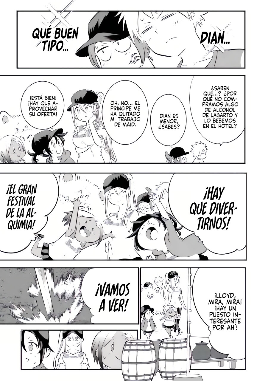 Tensei Shitara dai Nana Ouji dattanode, Kimamani Majutsu o Kiwamemasu Capitulo 105: La nación de la Alquimia, Bertram página 9