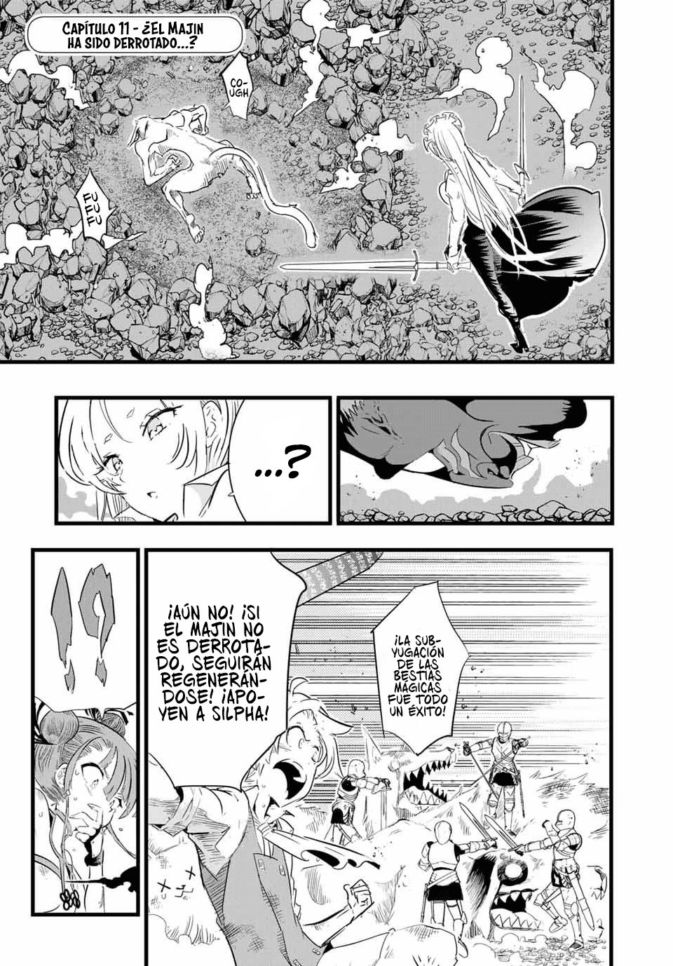 Tensei Shitara dai Nana Ouji dattanode, Kimamani Majutsu o Kiwamemasu Capitulo 11: ¿El majin ha sido derrotado...? página 2