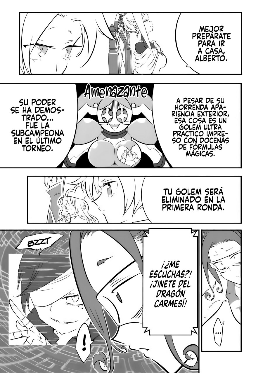 Tensei Shitara dai Nana Ouji dattanode, Kimamani Majutsu o Kiwamemasu Capitulo 111: ¡El torneo de batallas de Golems comienza! página 14