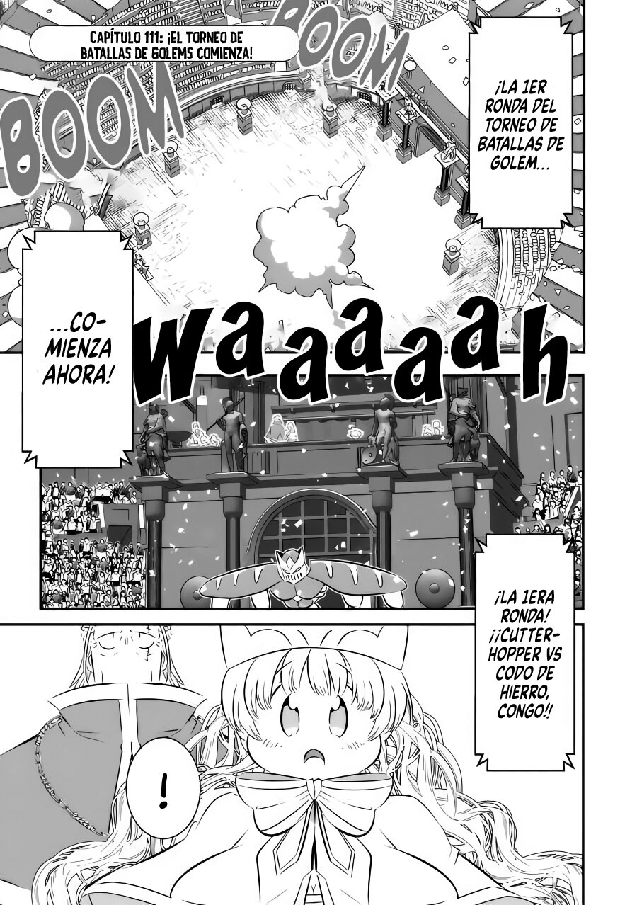 Tensei Shitara dai Nana Ouji dattanode, Kimamani Majutsu o Kiwamemasu Capitulo 111: ¡El torneo de batallas de Golems comienza! página 2
