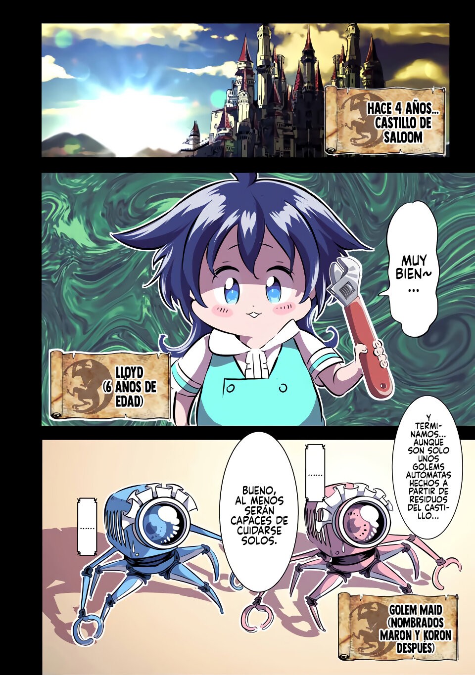 Tensei Shitara dai Nana Ouji dattanode, Kimamani Majutsu o Kiwamemasu Capitulo 117: Lloyd e Ido página 5