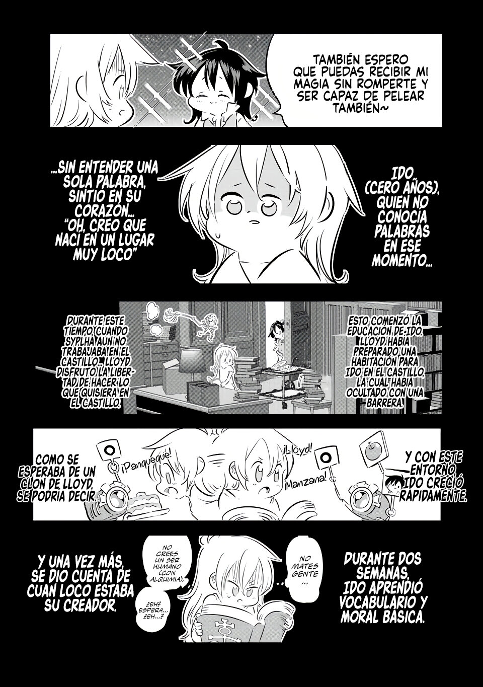 Tensei Shitara dai Nana Ouji dattanode, Kimamani Majutsu o Kiwamemasu Capitulo 117: Lloyd e Ido página 8